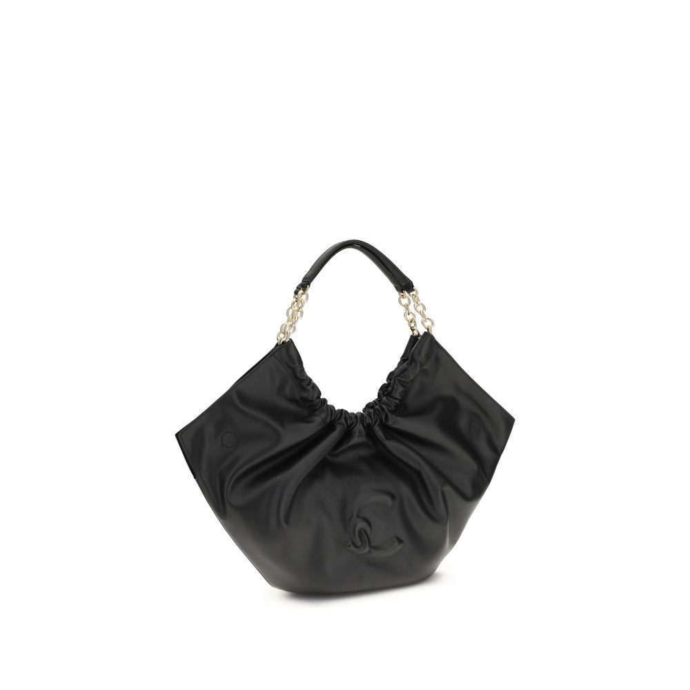 Black Calf Leather Bos Taurus Shoulder Bag