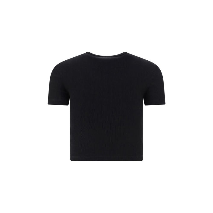 Black Cotton T-Shirt