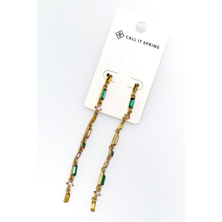 Multicolor Glass Earrings