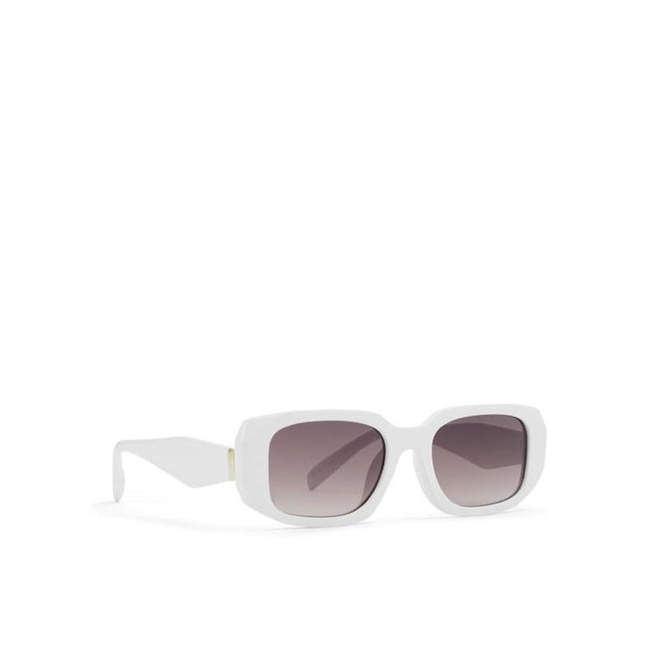 White Polycarbonate Sunglasses