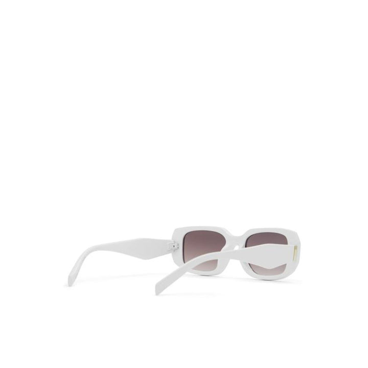 White Polycarbonate Sunglasses