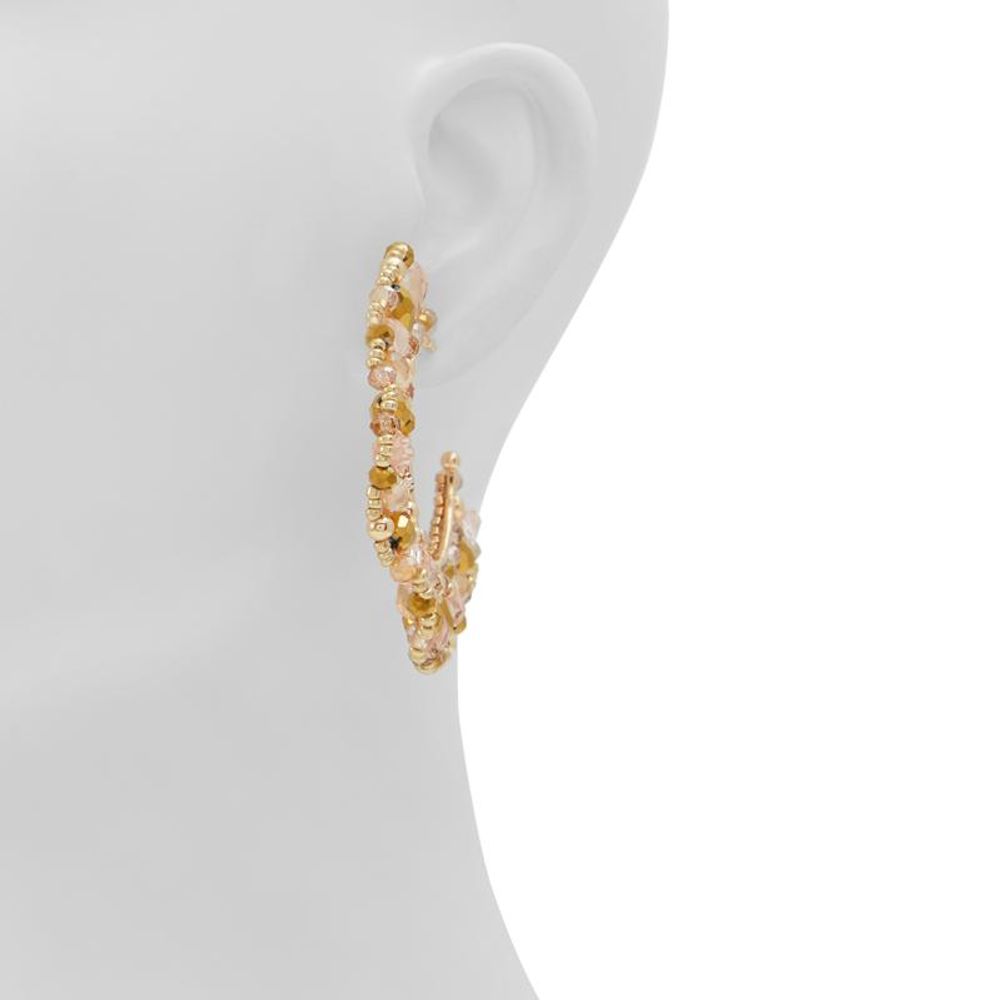 Brown Glass Earrings