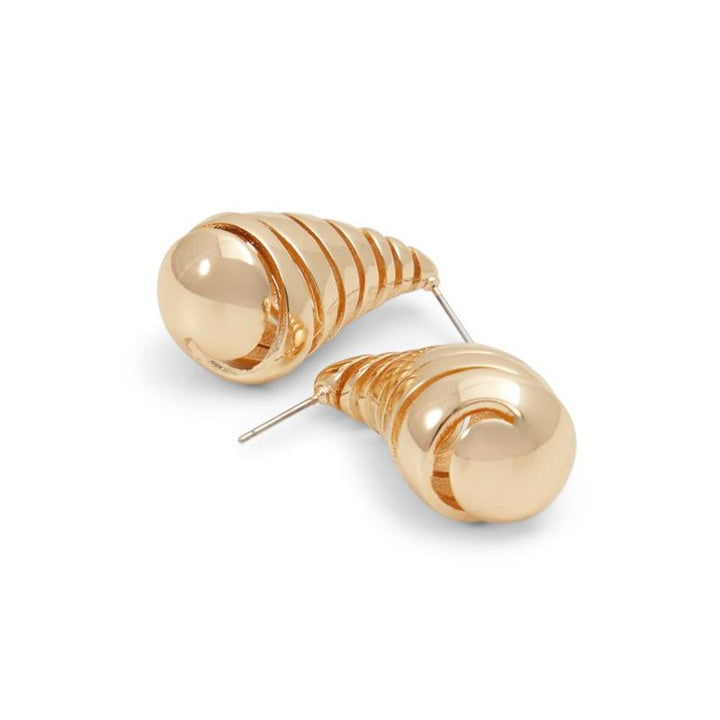 Gold Elastane Earrings