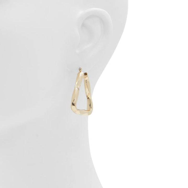Gold Elastane Earrings