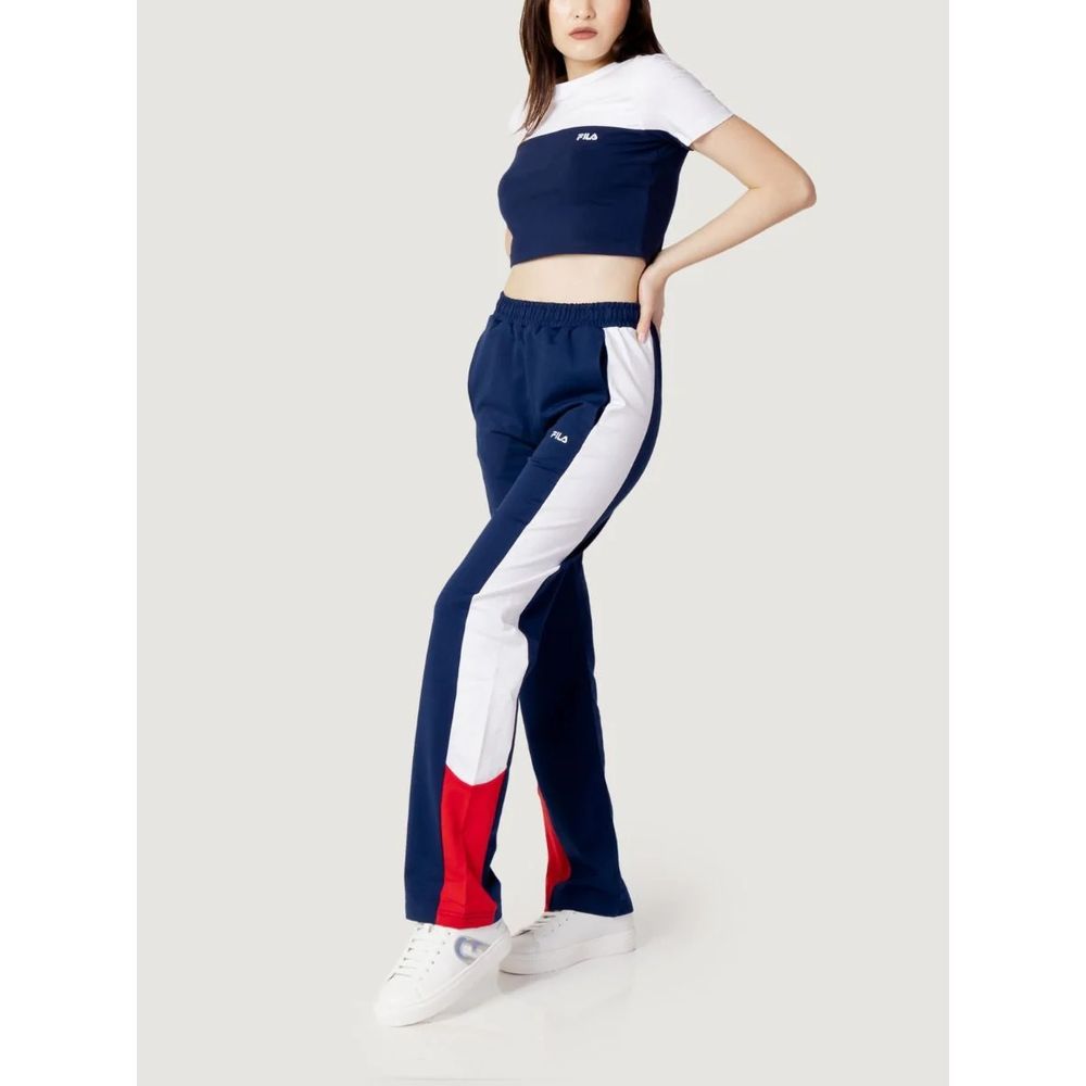 Blue Cotton Joggers (Workout Pants)