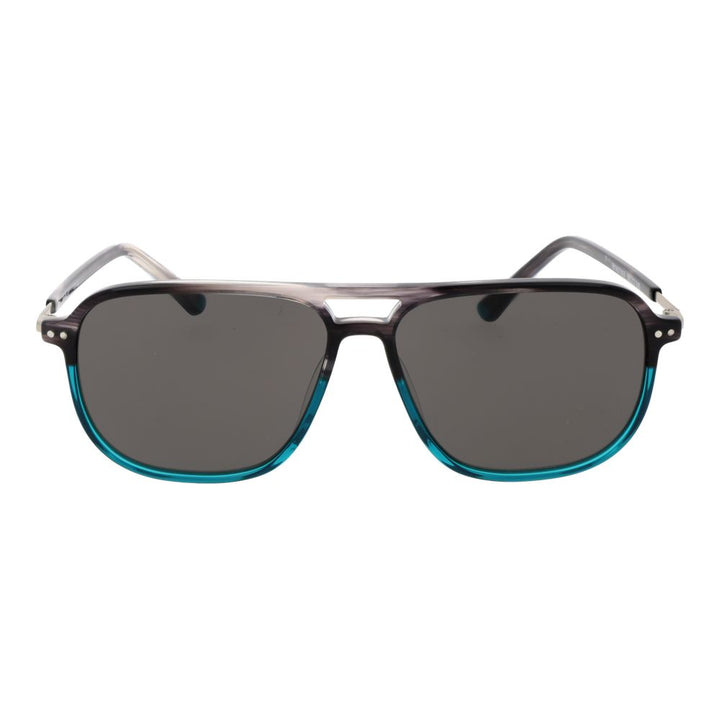 Turquoise Plastic Sunglasses
