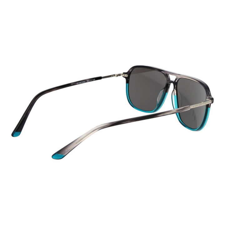 Turquoise Plastic Sunglasses