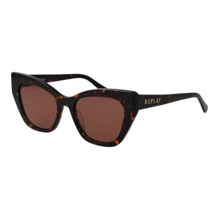 Brown Plastic Sunglasses