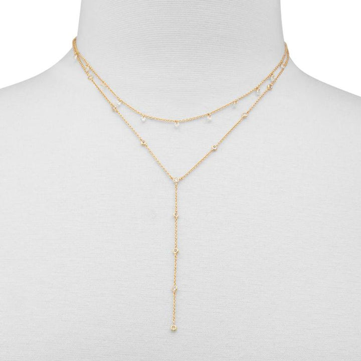 Gold Elastane Necklace
