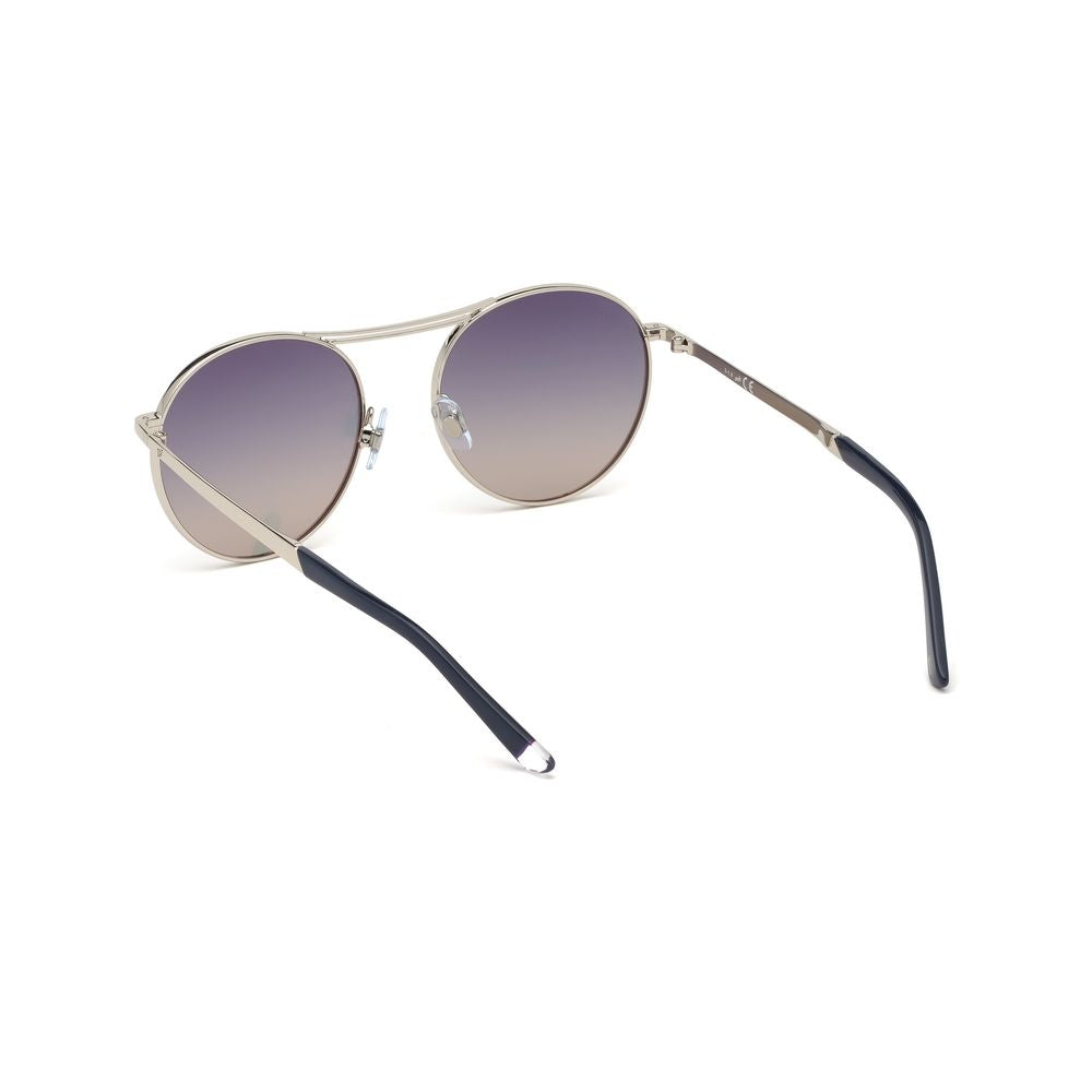 Gray Metal Sunglasses