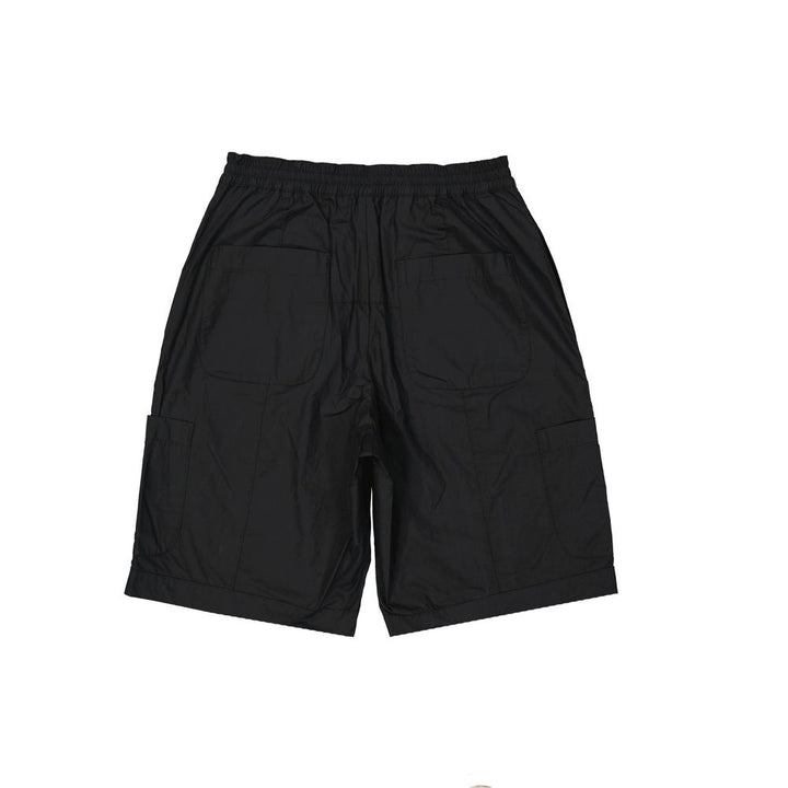 Black Cotton Shorts