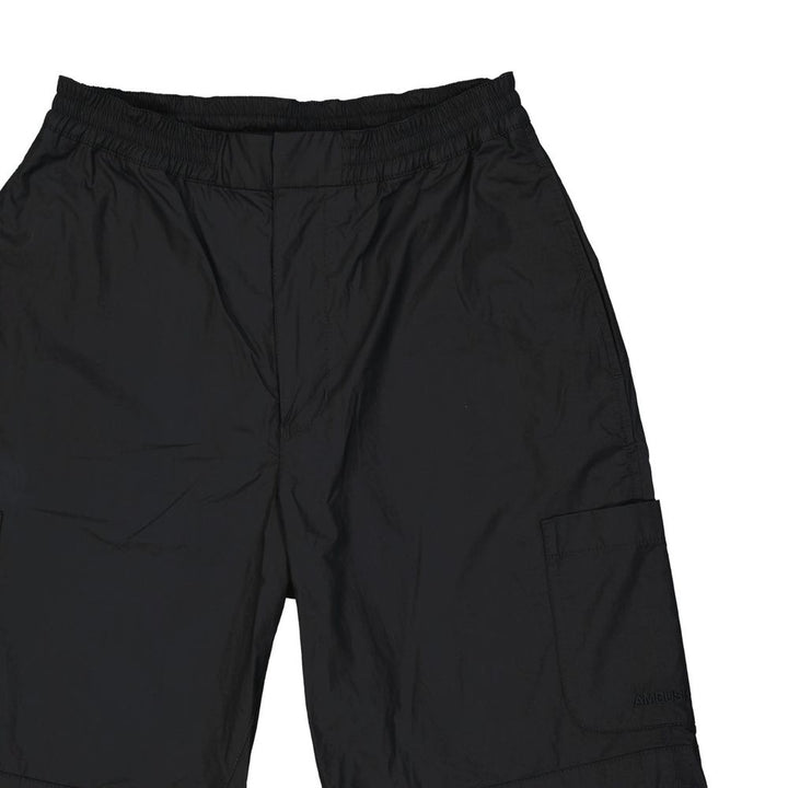 Black Cotton Shorts