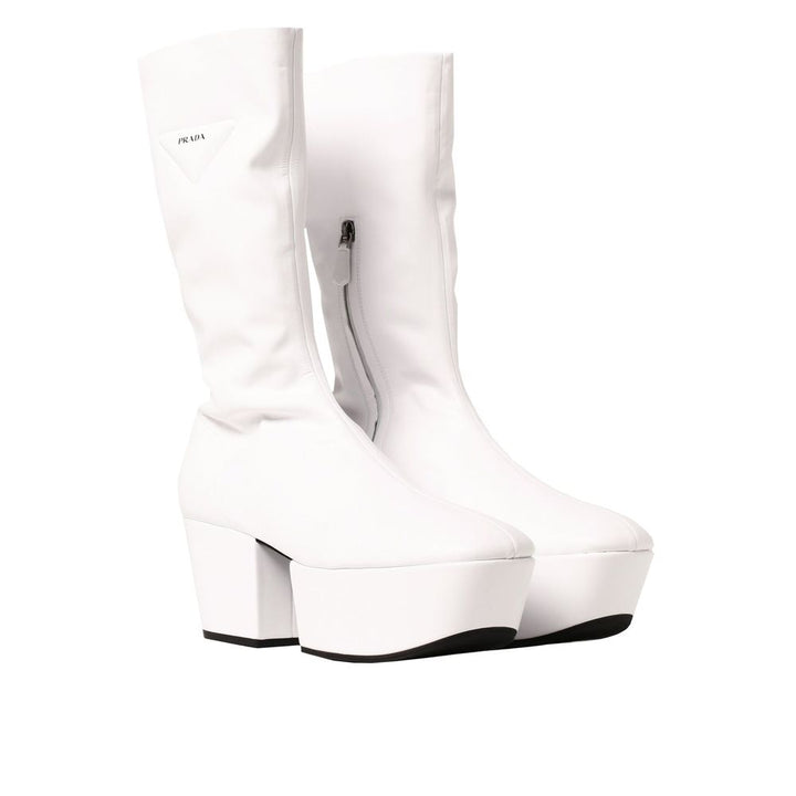 White Polyethylene Boots