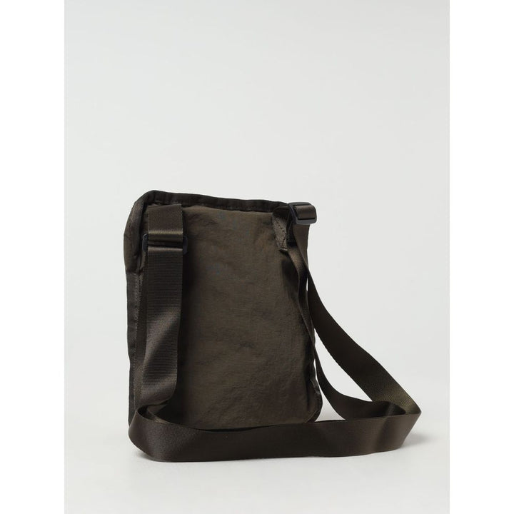 Bicolor Nylon Crossbody Bag