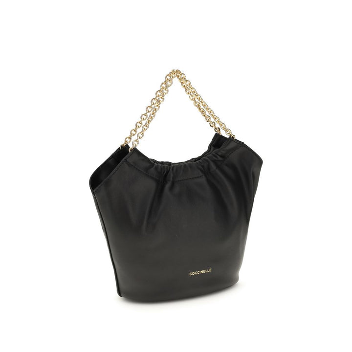Black Calf Leather Bos Taurus Shoulder Bag