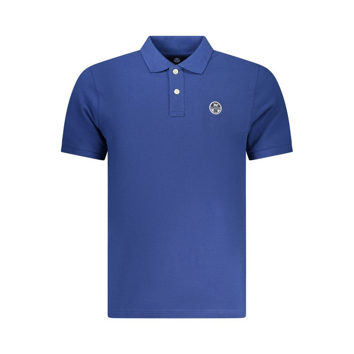 "Blu Cotton Men Polo"