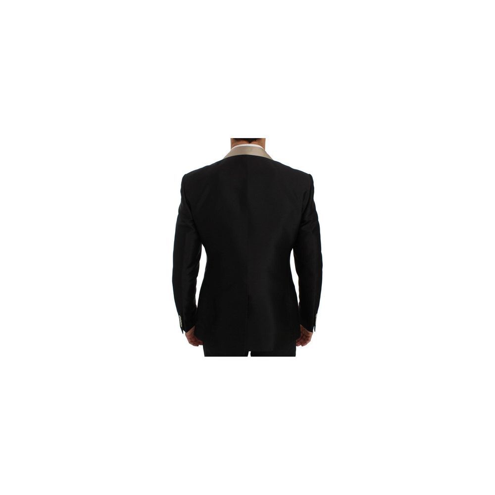 Black Silk Blazer