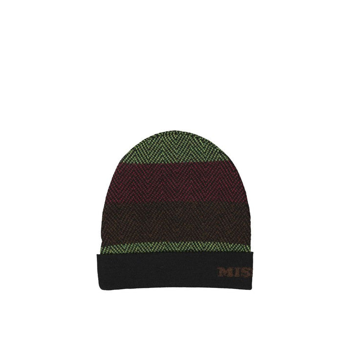 Black Wool Beanie