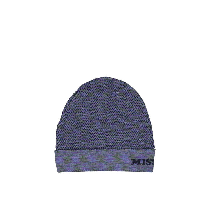 Purple Wool Beanie