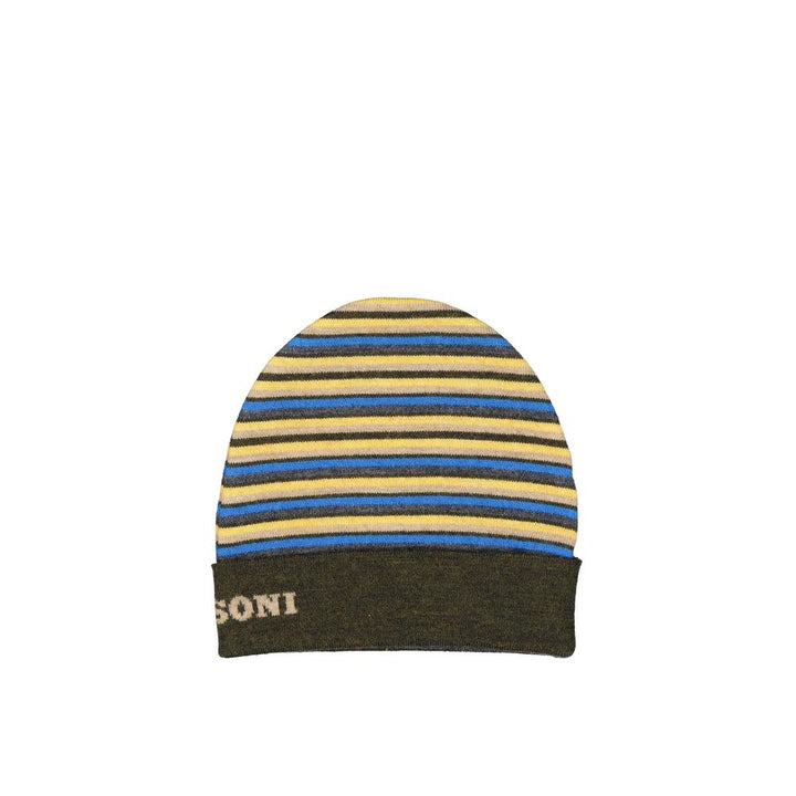 Bicolor Wool Beanie