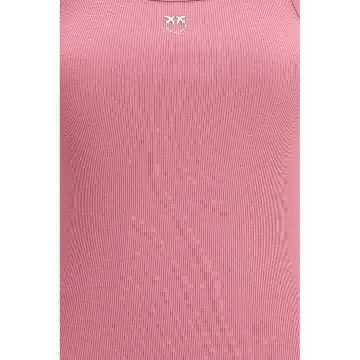 Multicolor Cotton Sleeveles T-Shirt