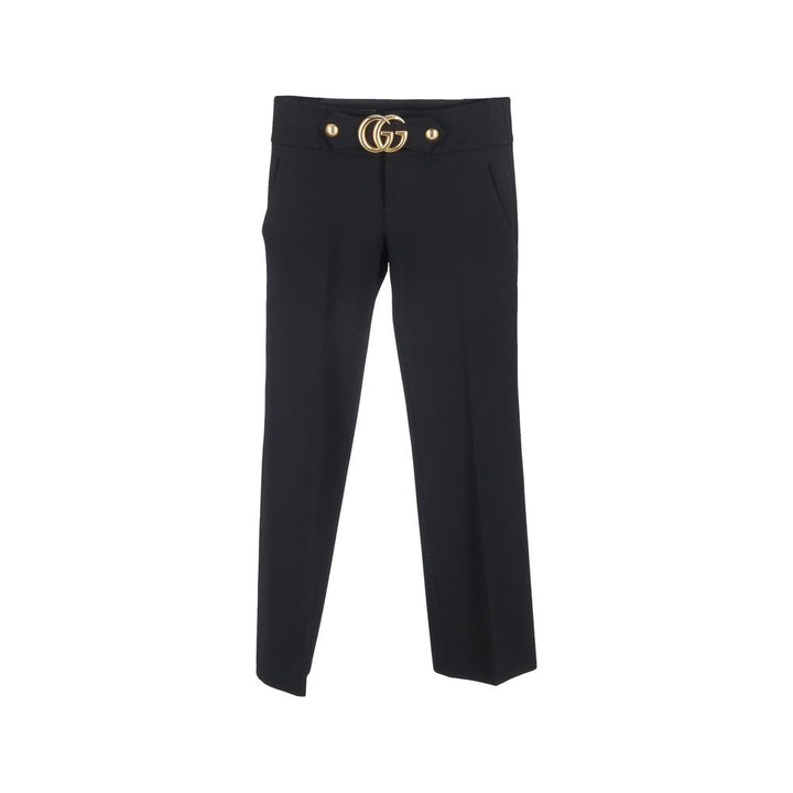 Black Viscose Dress Pants
