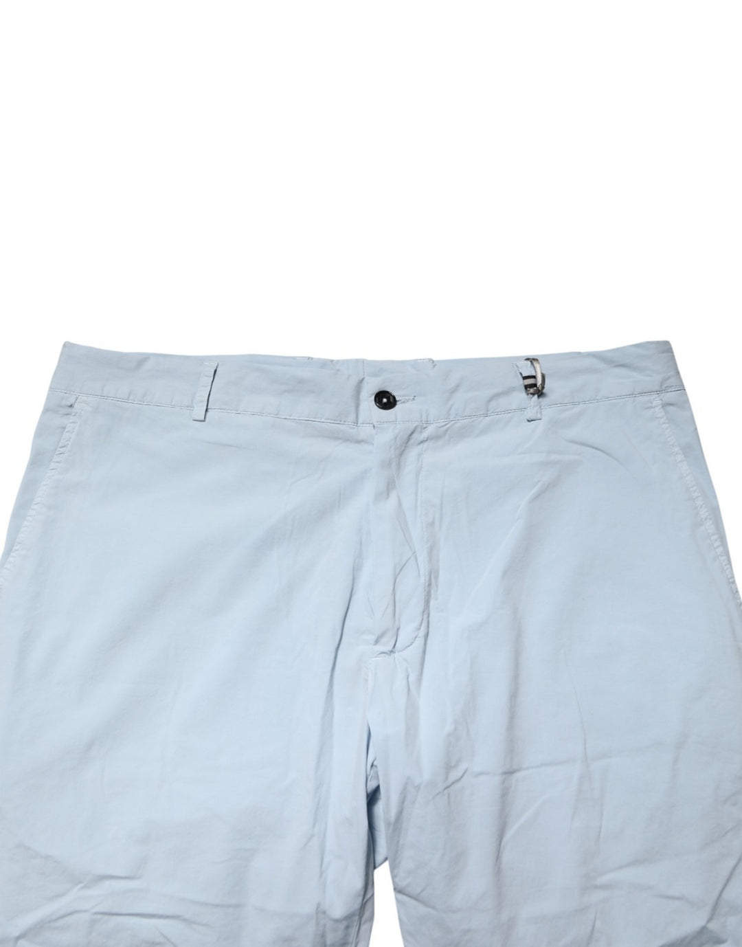 Light Blue Skinny Dress Trouser Pants