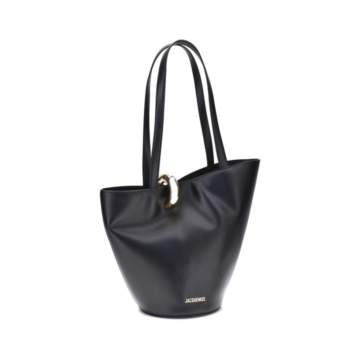 Black Calf Leather Bos Taurus Shoulder Bag