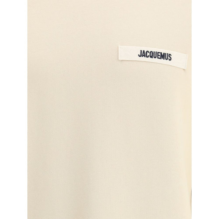 Beige Cotton Sweatshirt