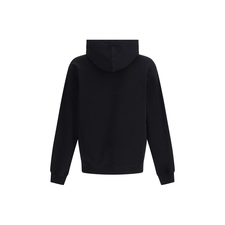 Black Cotton Sweatshirt
