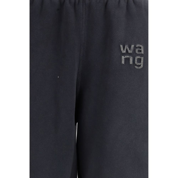 Black Cotton Joggers (Workout Pants)
