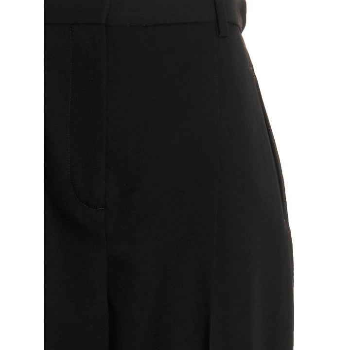 Black Polyester Dress Pants