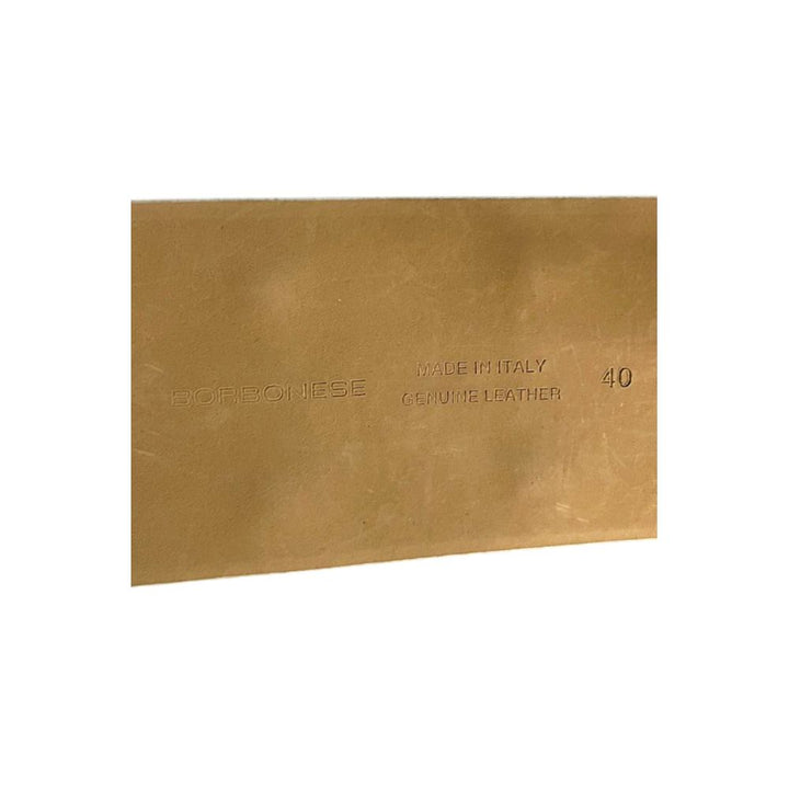 White Genuine Leather Women Belt