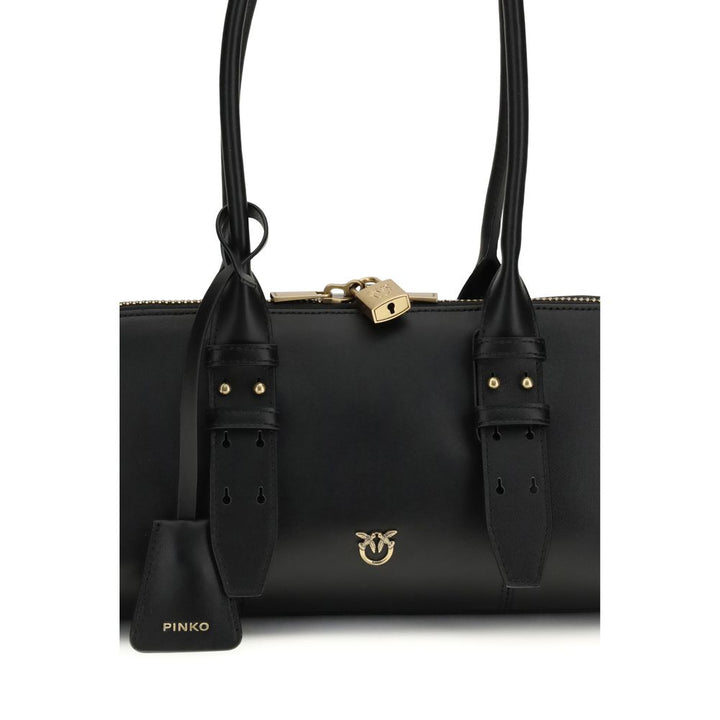 Black Calf Leather Bos Taurus Shoulder Bag
