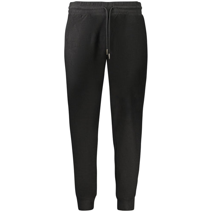 Black Polyester Men's Sweatpant