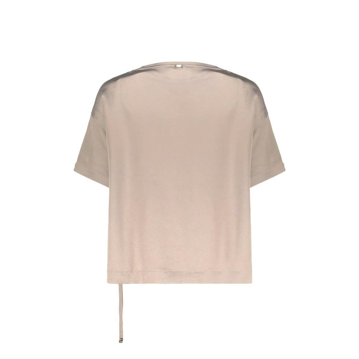 Beige Acetate Blouse
