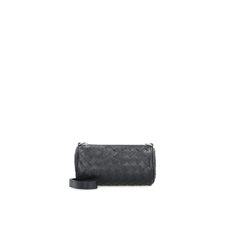 Black Calfskin Crossbody Bag