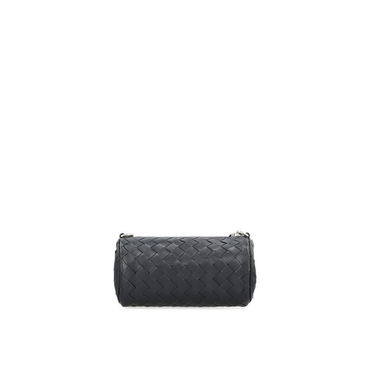 Black Calfskin Crossbody Bag