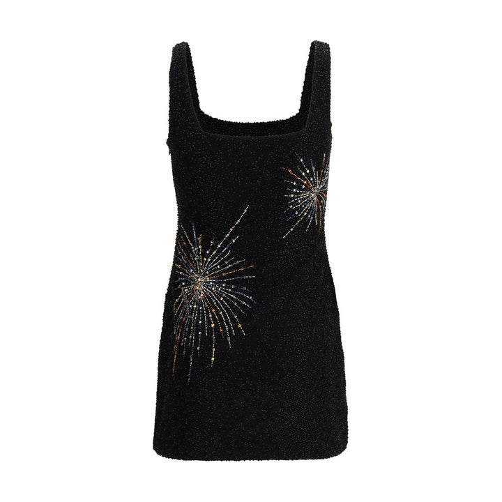 Black Nylon Casual Dress