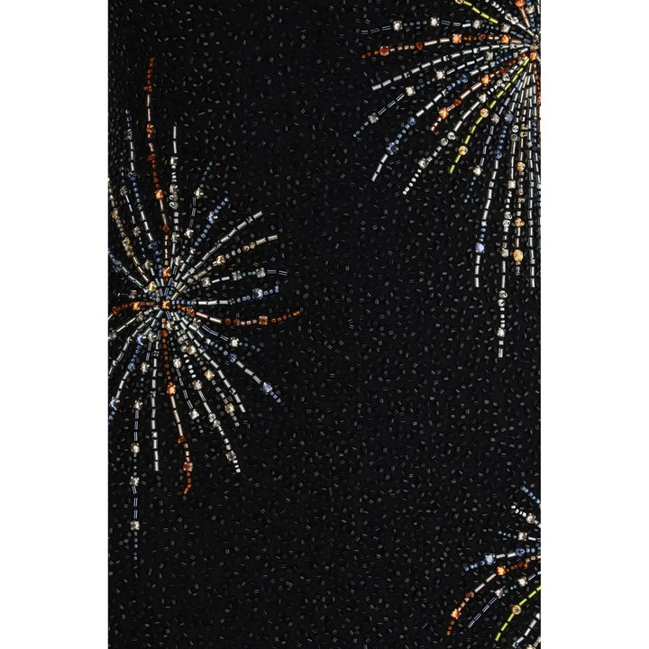 Black Nylon Casual Dress