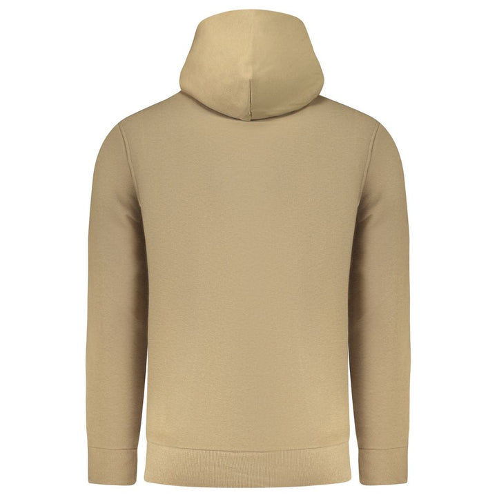 Marrone Cotton Men's Hoodie