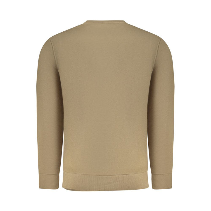 Marrone Cotton Men Sweatshirt