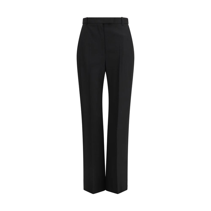 Black Cotton Dress Pants