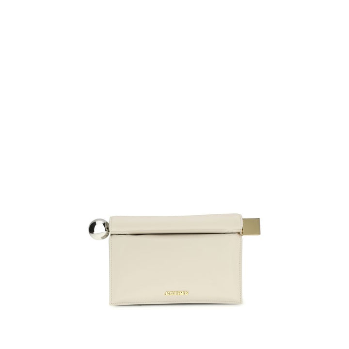 Beige Lamb Ovis Aries Aries Clutch Bag