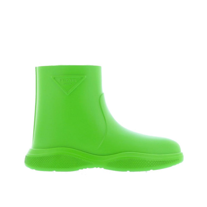 Bicolor Rubber Rain Boots
