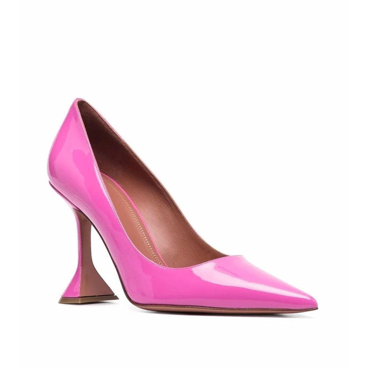 Multicolor Calfskin Pumps