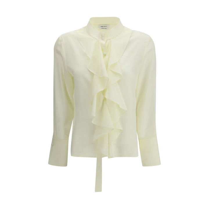 Bicolor Silk Blouse