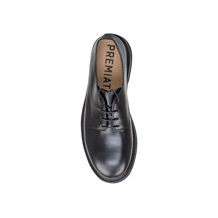 Black Calfskin Oxfords And Derbies