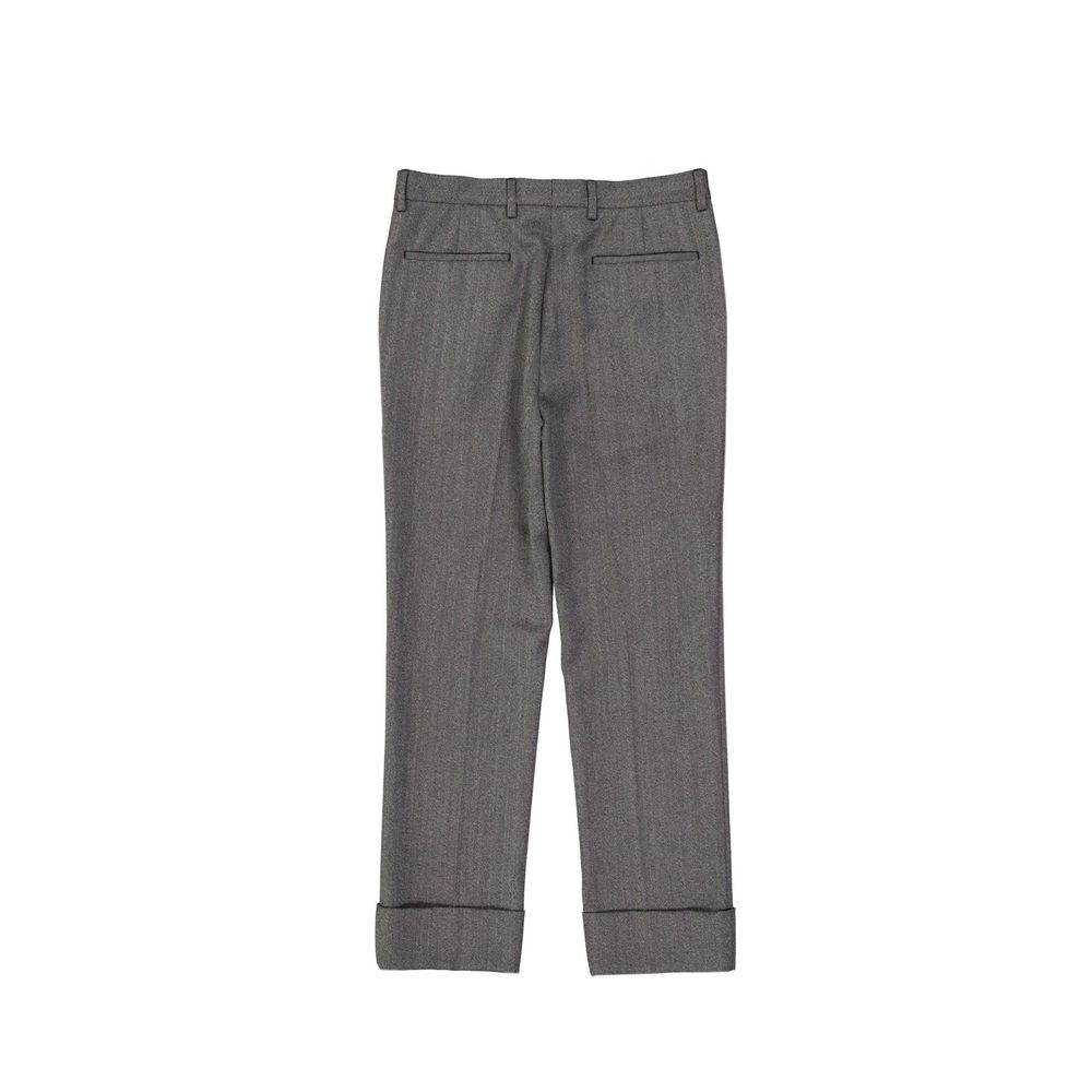 Gray Wool Dress Pants