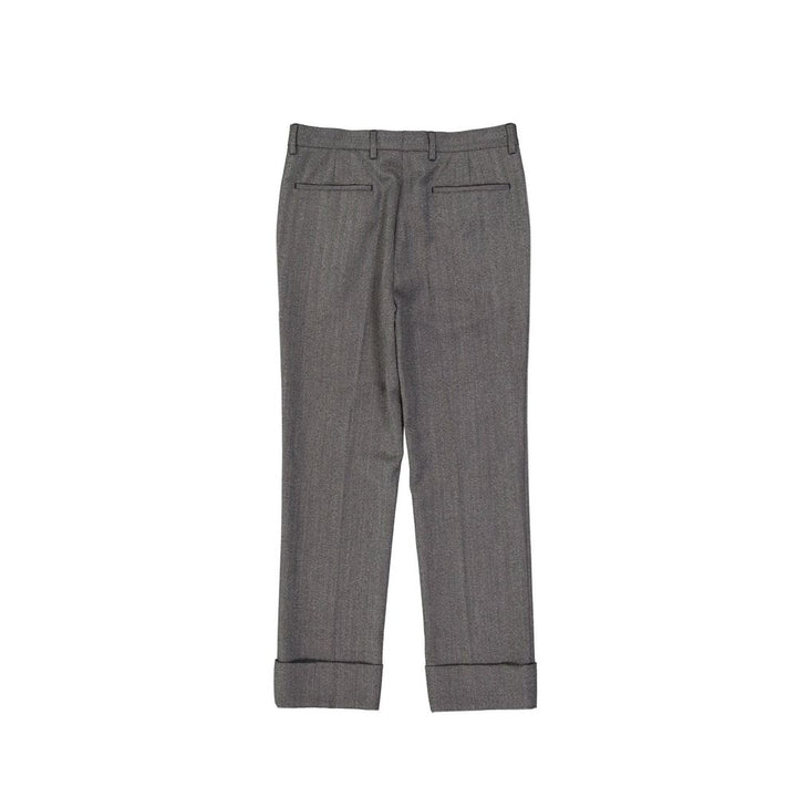 Gray Wool Dress Pants